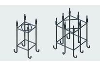 Cages d'ancrage pour embase à sceller dans le béton sur place 