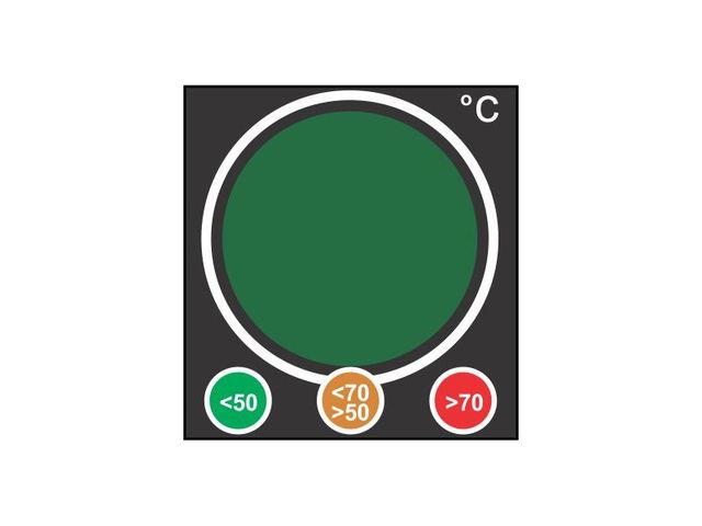 Indicateur type feu de signalisation
