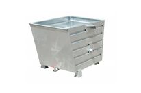 Bac à copeaux en tôle d'acier galvanisé