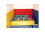 Protection murale en mousse en plaque de 2 x 1 m - Softy