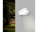 Applique Murale LED IP54 Orientable Ovale - Blanc Chaud 2300K - 3500K / Noir