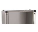 Chariot armoire inox