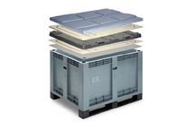 Caisses palettes rigides PALOXE renforcé 1200 x 1000 x 765 mm | 3-622-300