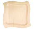 Assiette carrée en bois en forme de vague x 800 Firplast