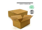 Caisse Carton Simple Cannelure 30 à 40 cm