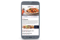 Catalogue produit sur mobile