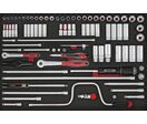 Jeu de douilles et accesoires Foam4x4 tray 1/4- 3/8 4-22mm 86 pièces Teng Tools TTESK86