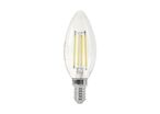 Ampoule LED E14 Filament 6W C35 Bougie - Blanc Chaud 2300K - 3500K
