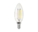 Ampoule LED E14 Filament 6W C35 Bougie - Blanc Chaud 2300K - 3500K