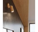 Applique Murale Orientable Bois pour Ampoule GU10