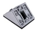 Élément de fixation profilé 40x40 | Équerre plaque RS PRO rainure 8 mm