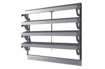 VENTRA STERLING-F | Ouvrant de désenfumage à ventelles et isolation renforcée (DENFC) en façade