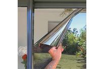 Luminis Films - Film Miroir Sans Tain Anthracite Électrostatique - 120cm - Kit de Pose Inclus