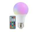 Ampoule LED E27 A60 8.5W RGBW avec Télécommande