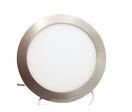 Pack de  5 - Downlight Dalle LED 18W Extra Plate Ronde ALU - Blanc Chaud 2300K - 3500K