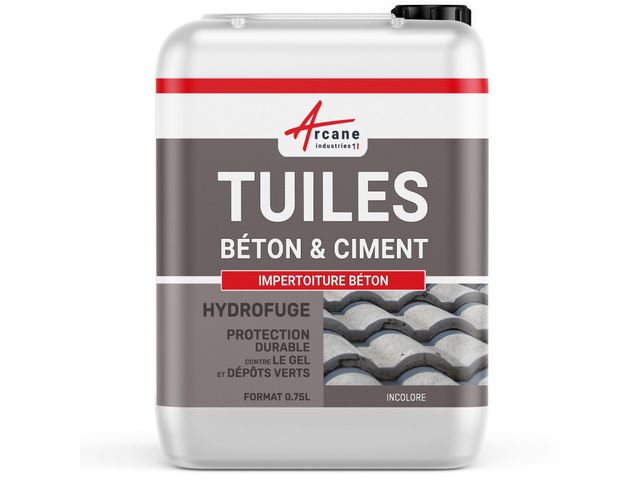 Imperméabilisant pour tuiles en béton et ciment hydrofuge incolore toiture - IMPERTOITURE BÉTON