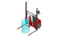 Gerbeur Lev à levée électrique et à déplacement motorisé pour déplacer des fûts