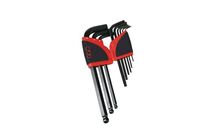 Ratelier 9 Cles Males 6 Pans Tete Spherique 15-10 Mm