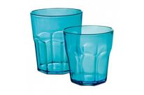 Verre droit plastique