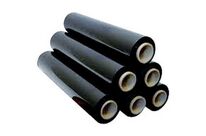 Manutan Expert - Film étirable recyclable noir 300m - 23 µm épaisseur - Idéal palettisation gros volumes