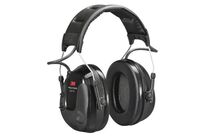 3M - Casque antibruit électronique Protac III Slim - Noir - 32 dB - Protection auditive certifiée CE