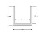 Profilé Aluminium 1m Flexible pour Ruban LED