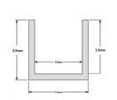 Profilé Aluminium 1m Flexible pour Ruban LED