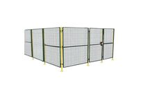 Cloison d&amp;#039;atelier grillagée - Panneau de protection machine - Anthracite - 1.2m x 1.8m - Montage facile - Garantie 3 ans