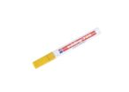 Marqueur peinture Edding Jaune, pointe de 4 mm compatible sur Plastique, Bois, Métal, Verre