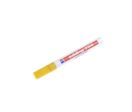 Marqueur peinture Edding Jaune, pointe de 4 mm compatible sur Plastique, Bois, Métal, Verre