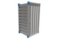 Mini - container de stockage démontable de 1 m x 1,20m | KOVOBEL FRANCE
