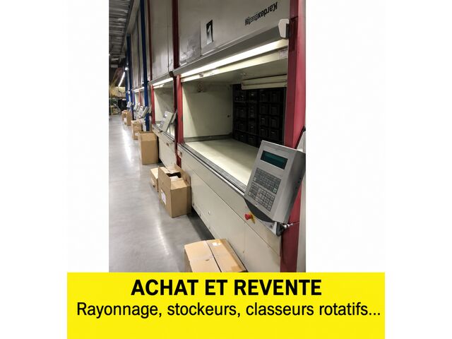 Groupe de plusieurs stockeurs verticaux en batterie
