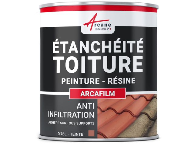 Etanchéité toiture anti infiltration anti fissure | ARCAFILM