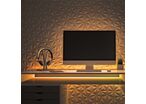 Ruban LED COB 5M 24V IP67 320LED/m Ambre