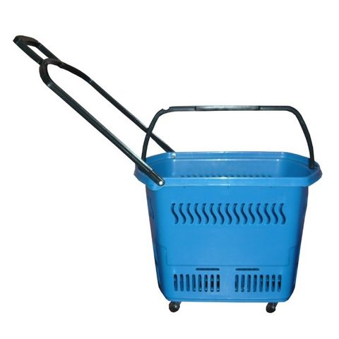 Paniers à roulette pour magasin