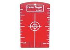 Cible pour laser de chantier magnétique universelle  : 42366
