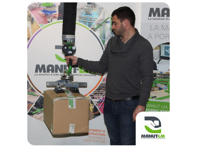 Manipulateur à ventouses pour cartons