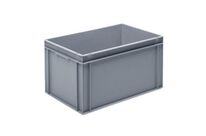 UTZ - Bac norme Europe 60L Gris - Polypropylène Gerbable - Stockage Robuste