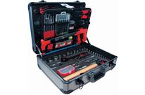 Agecom Diffusion - Boîte à outils 127 pièces - 450x360x150 mm - Composition complète pour tous vos travaux