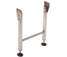 Bipieds Pour Convoyeur Inox - Hauteur Maxi 840 Mm