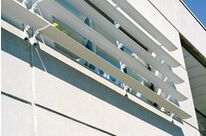Brise soleil Lames Type SURYA 200-300-350-400 position verticale 