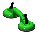 ventouse, 2 coupes, corps en ABS antichoc