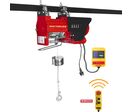 Palan électrique à câble rapide 300/600kg 35/17,5m 1,3 kW 230 V télécommande SANS fil MW Tools SL30040-R