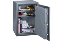 Coffre-fort anti feu 58,8 L à serrure électronique et lecteur d&amp;#039;empreinte 660 x 430 x 350 mm Torros KLB660