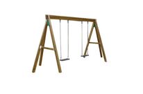 Grande balançoire bois 2 enfants