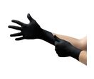 Ansell - Gants jetables Microflex 93-852 - Taille 9 Noir - Nitrile, Protection Chimique, Usage Alimentaire
