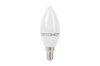 Ampoule LED E14 3.7W 220V C37 180° - Blanc Neutre 4000K - 5500K