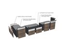 Façade haute en bois pour comptoir et borne d'accueil - ONDULO