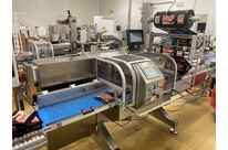 Ensacheuse horizontale flowpack  emballage de barquettes de viandes 