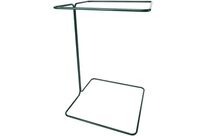 Manutan Expert - Support Sac Poubelle sur Pied 1000L Vert - Métal, 115cm Hauteur, Intérieur/Extérieur, Garantie 10 ans